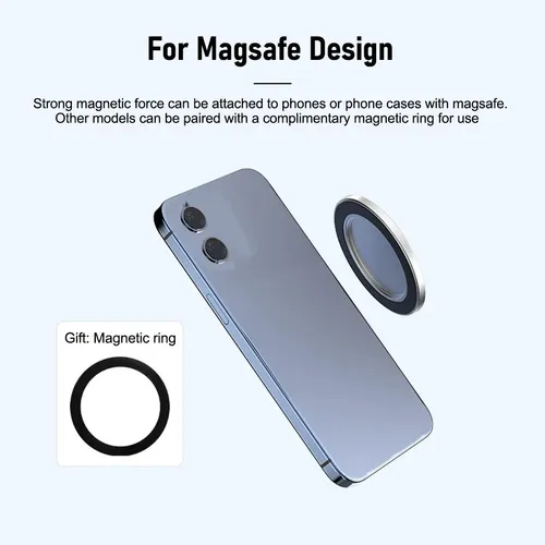Espejo De Selfie Compacto Con Adhesivo Para Vlog Y Teléfono