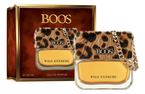 Perfume Boos Wild Extreme Edp 100ml Para Mujer Con Cartera