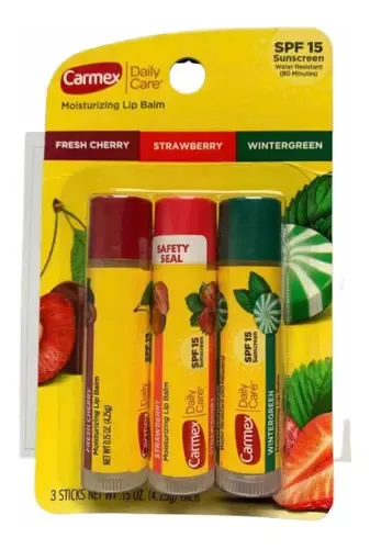 Kit Carmex Hidratante Labial en Click Stick