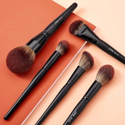 Set De Brochas Para Maquillaje Jessup , 5 Piezas