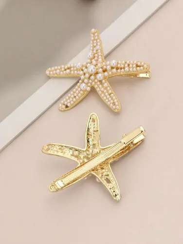 2 Accesorios Para El Cabello De La Serie Ocean Para Mujer, Q