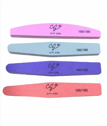 Lima Sponge 100/180 Lima Acolchada Manicuria Uñas Esculpidas
