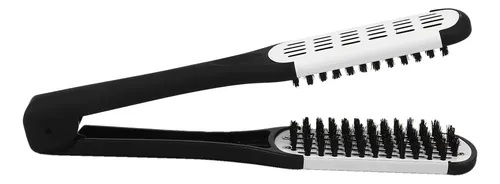 Herramienta Profesional De Alisado De Peluquería -si Black White