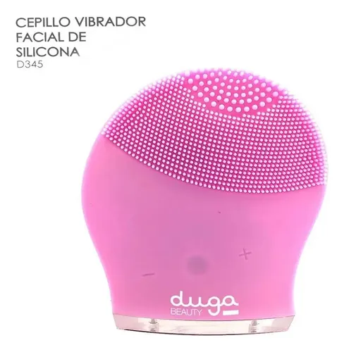 Duga Cepillo Vibrador Facial De Silicona D345