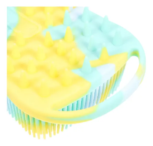Exfoliante Corporal De Silicona Y Masajeador Capilar