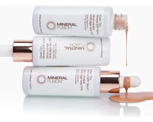 Suero Facial Mineral Fusion Spf 50, 30 Ml, Claro, Luminary