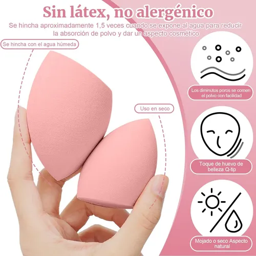 Esponja De Maquillajeesponja Facial Maquillaje Para Bases