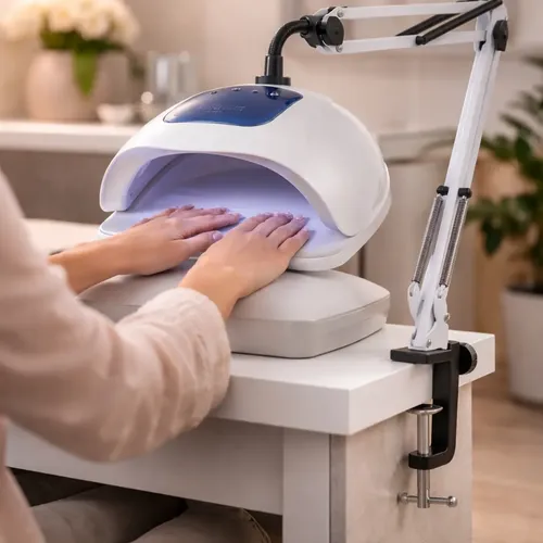 Cabina Para Uñas Led Uv Con Brazo Regulable