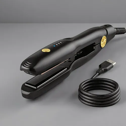 Rizos Y Lisos Plancha Para Cabello Hombre Calentamiento 10s