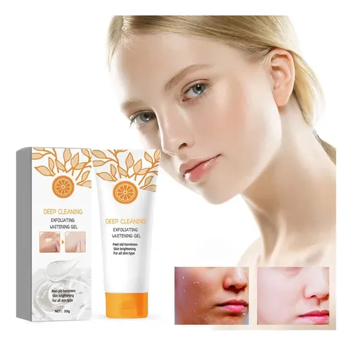 Gel Exfoliante Facial Aclarante Limpieza Profunda 50g