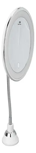 Led Makeup Mirror With 10x Magnification And -///