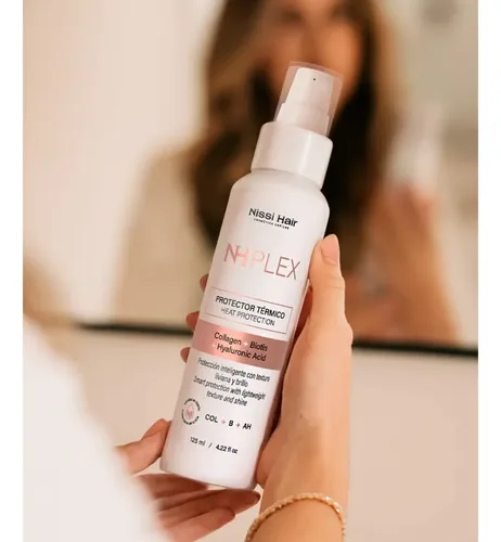 Protector Térmico Nissi Hair Nh Plex Colágeno Biotina Brillo
