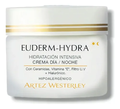 Crema Euderm Hidra Hidratación Total Ld91 Artez Westerley Línea Dorada Ld91 De 50ml/50g