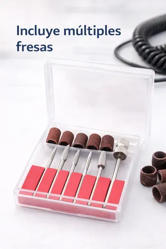 Torno Eléctrico Para Uñas Manicura Pedicura Profesional Usb