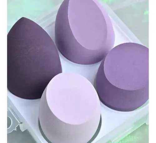 Esponjas De Maquillaje 4 Piezas – Beauty Blender Color