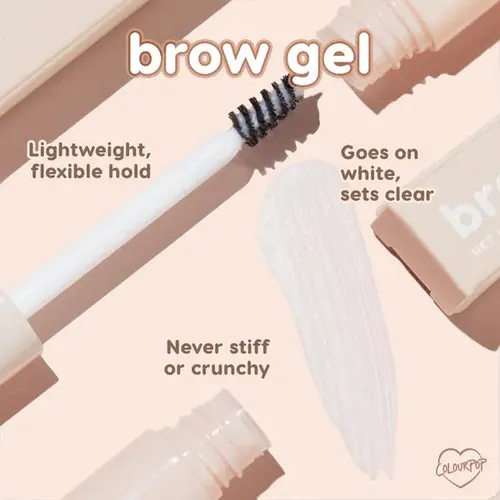 Colourpop Brown Boss Gel Clear Fijador Cejas Transparente