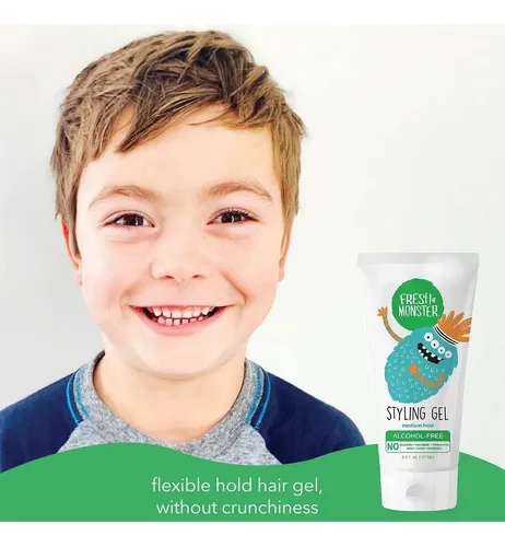 Gel Infantil Natural Fijación Media Fresh Monster