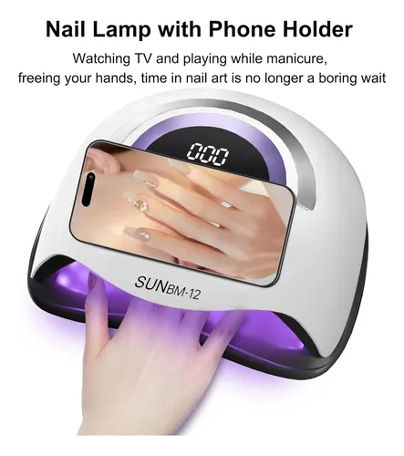 Lámpara Uv Led Profesional 300w Secado Rápido Uñas