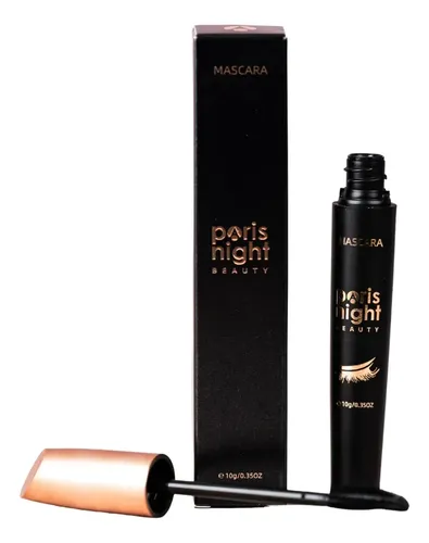 Mascara De Pestañas Paris Night Negro Intenso Negro
