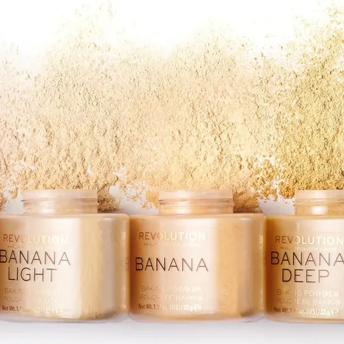 Polvo Suelto Fijador De Maquillaje Revolución Banana