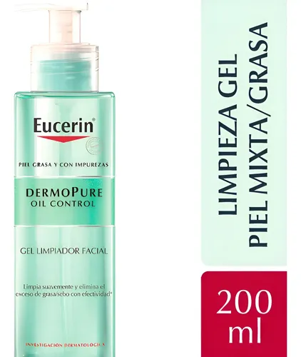 Eucerin Dermopure Gel Limpiador Anti Acne 200ml