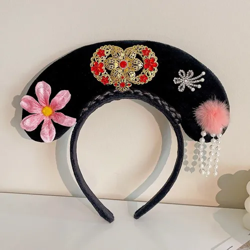 Tocado Chino De Flores Hanfu, Aro Para El Pelo, Estilo G Www