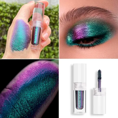 Sombras Líquidas Multichrome Con Glitter Maki Yika