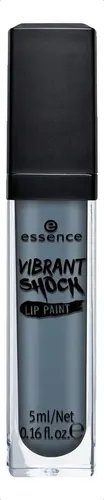 Essence Brillo Labial Vibrant Shock Lip Paint Color 06. Black Widow