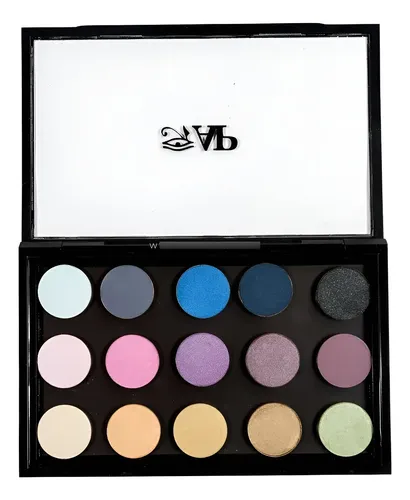 Paleta Sombras Kit Fríos X 15 Andrea Pellegrino