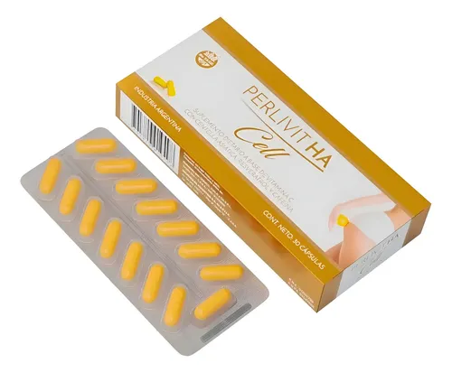 Perlivit Ha Cell Tratamiento Anti Celulitis 30 Caps Sin Tacc