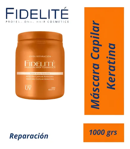 Mascara Capilar Fidelite Keratina 1000gr Reparacion Pro