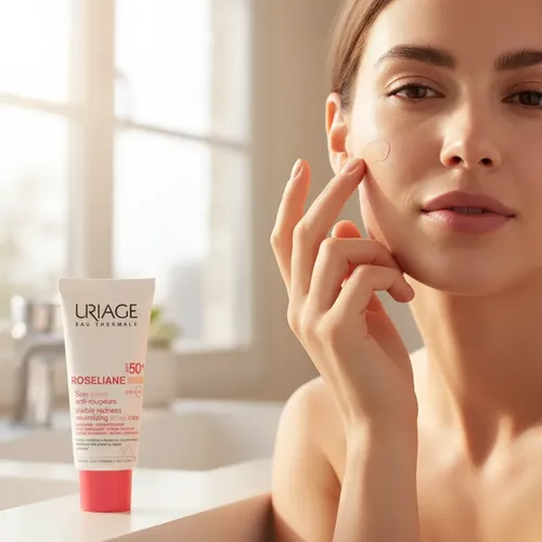 Uriage Roseliane Cc Cream Facial Spf50 Antirojeces Calmante