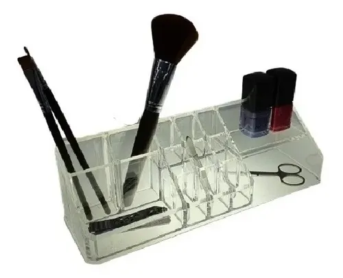 Organizador Acrilico Para Maquillaje 14 Compartimientos