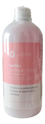 Locion Antibacterial Higienica Benzalconio X 500 Libra Tipo De Piel Todo Tipo De Piel