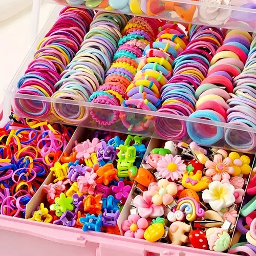 010 718 Mini Ligas Elásticas For Cabello Dama Accesorios