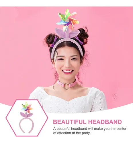 Tiara Divertida De Arco Para Cabello Y Viaje