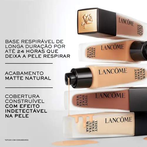 Base de maquillaje Teint Idol de Lancôme, 235 ml, base líquida mate, 30 ml
