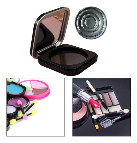 Paleta Cuadrada Vacía Pequeña Para Maquillaje En Polvo Para
