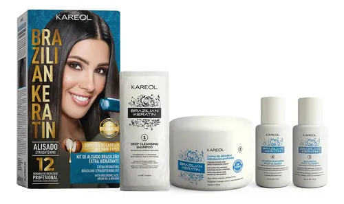 Kit Alisado Brasileño Hidratante Kareol 12 Semanas