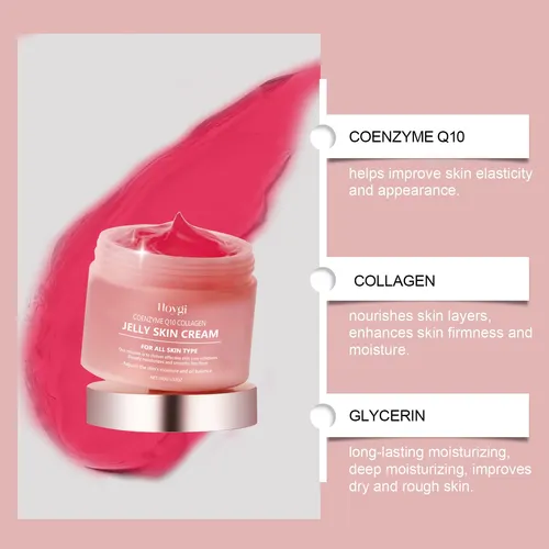 Crema Facial Hidratante Jelly Coenzima Q10 Colágen