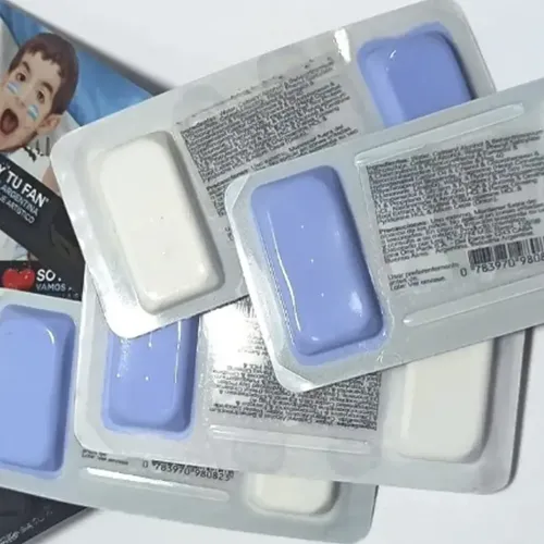 Soy Tu Fan Kit Maquillaje Argentina Pintacara X 24 Un.