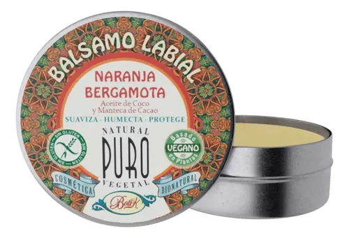 Bálsamo Labial en Lata Naranja y Bergamota Boti-k Puro
