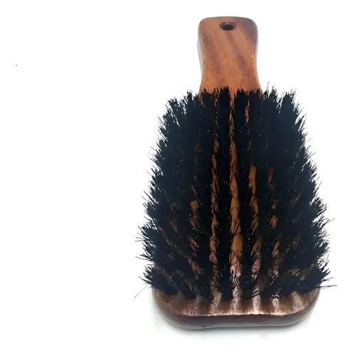 Cepillo Madera Para Cabello Alisado Barberia Cerdas Suaves