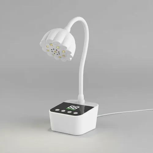 Cabina Lámpara Uñas Tipo Flor 6w Led Uv Soft Gel