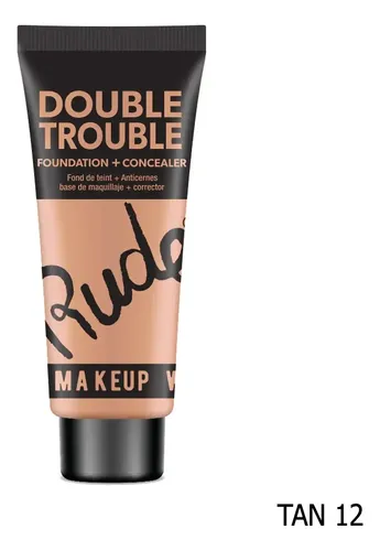 Combo Bases Líquidas Con Corrector X4 Rude Cosmetics