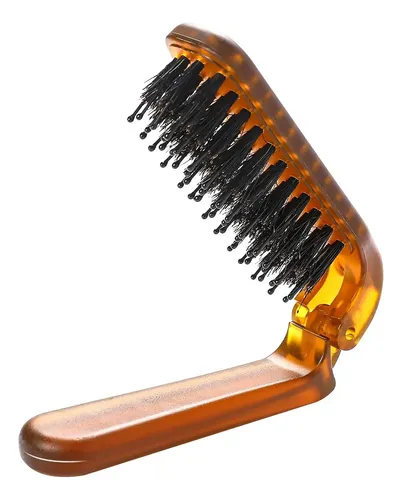 Cepillo De Cabello Plegable Sliverdew Mini 17.8×2.5cm Para