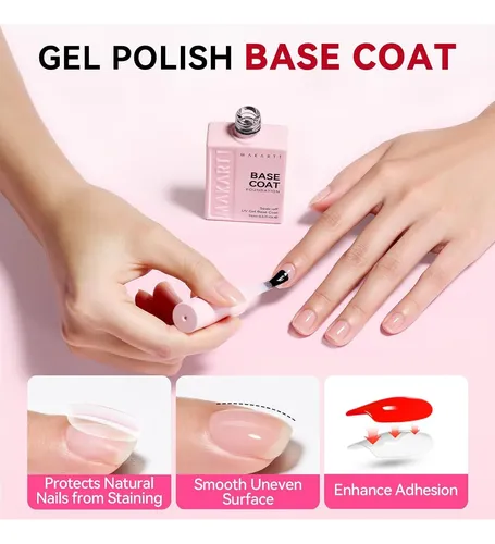 Base De Gel Makartt Clear 15 Ml