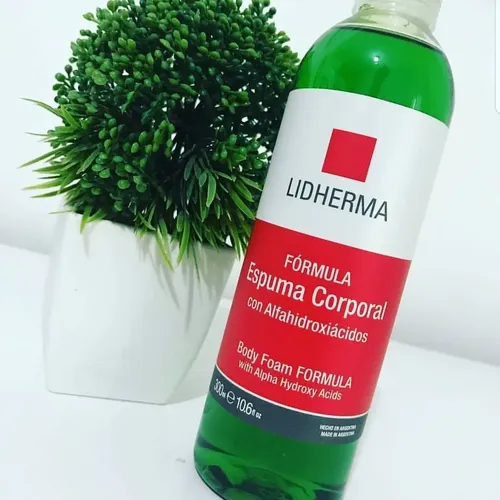 Lidherma Espuma Corporal Gel Jabonoso Celulitis Flaccidez