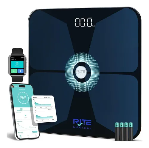 Ritescale 2214 Escala Inteligente De Peso Con Bia Y App