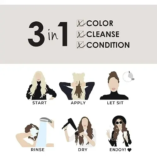 Tinte Para Cabello Keracolor Clenditioner Mocha, Semipermane